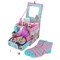 LOL Surprise Sleepover Set - Teal & Pink 3 Level Storage Box, 9 Surprises Inside, Beauty Essentials Kit, Nails, Sleep Mask, Girls & Kids Ages 6+